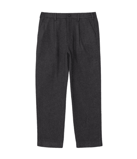 Calça Reta Loose em Polivelour