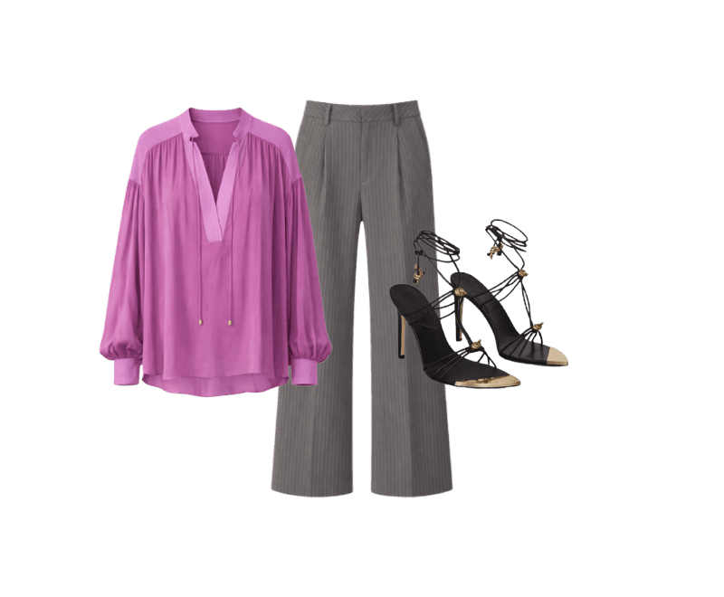 Look Dramático para Trabalho no escritório