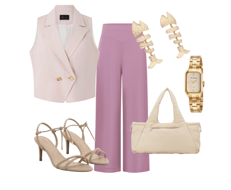 Look Contemporâneo para Trabalho no escritório