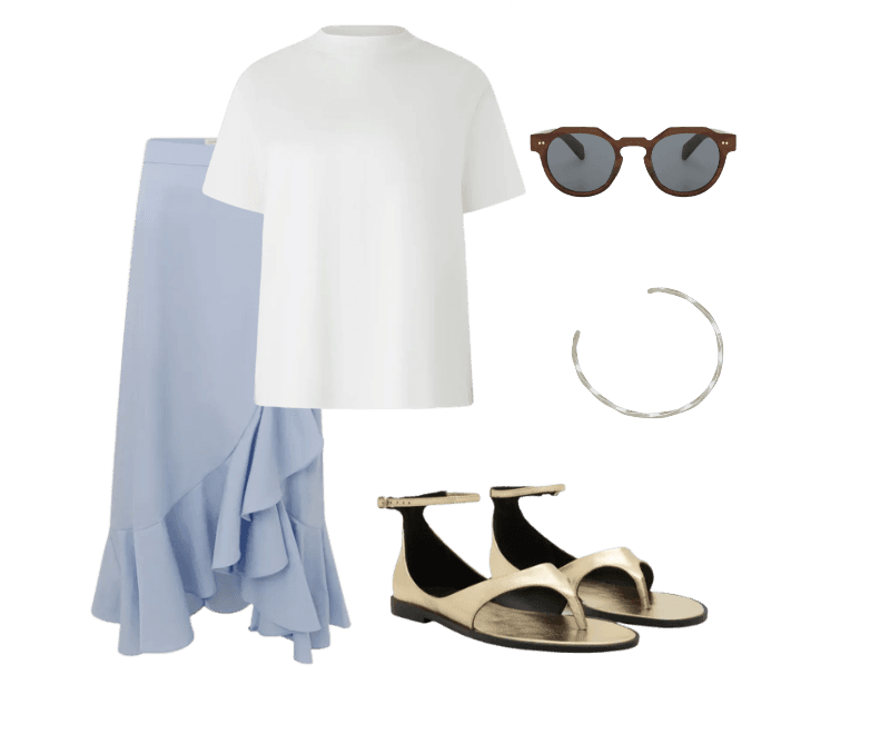 Look Romântico para Almoço com familia