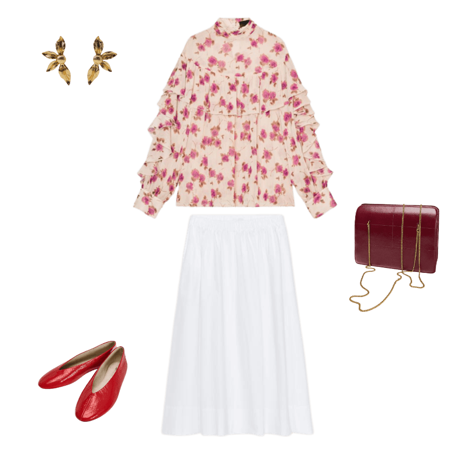 Look Romântico para Trabalho no escritório