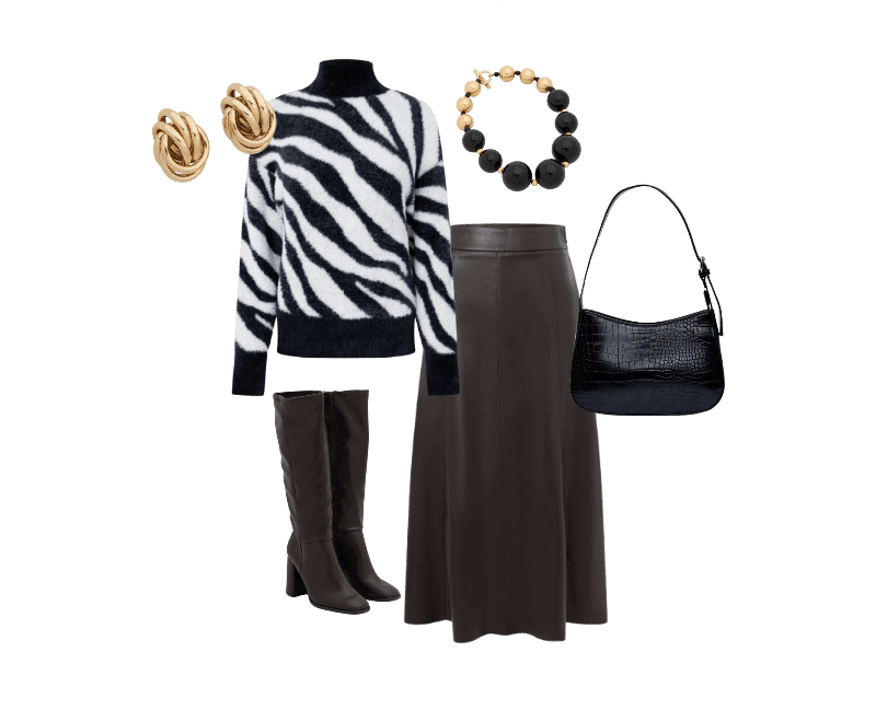 Look Dramático para Trabalho no escritório