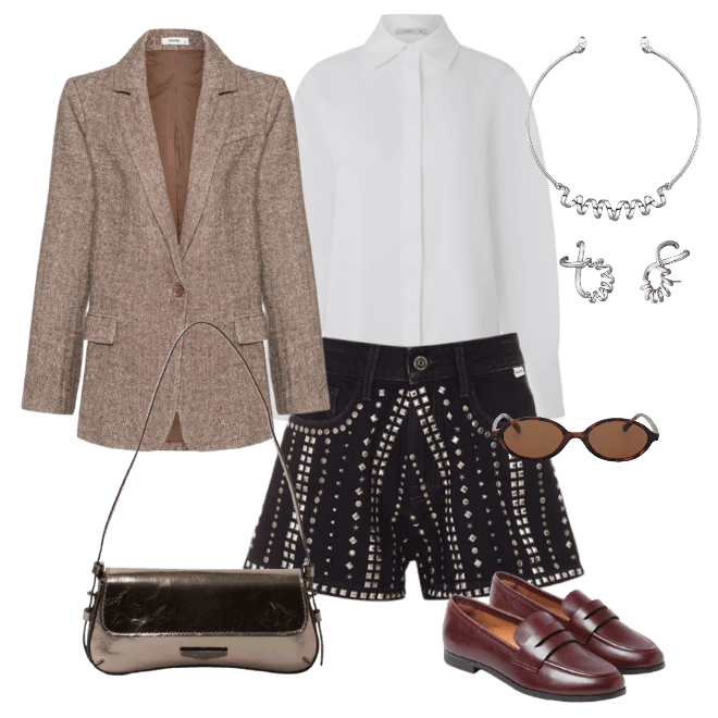 Look Dramático para Trabalho em casa