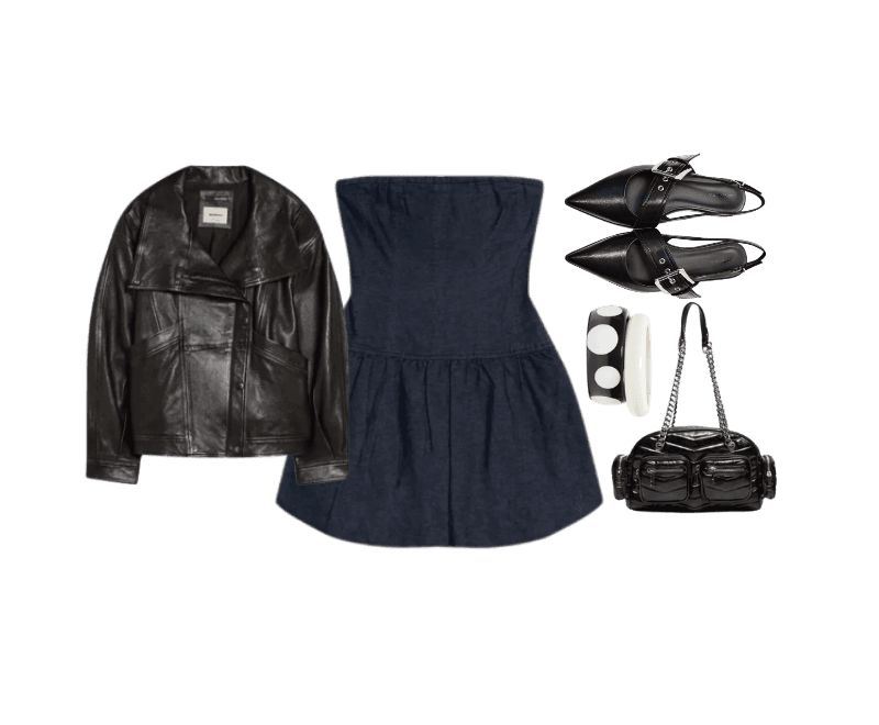 Look Dramático para Festa com amigos