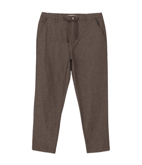 Calça Relaxed Oxford em Algodão