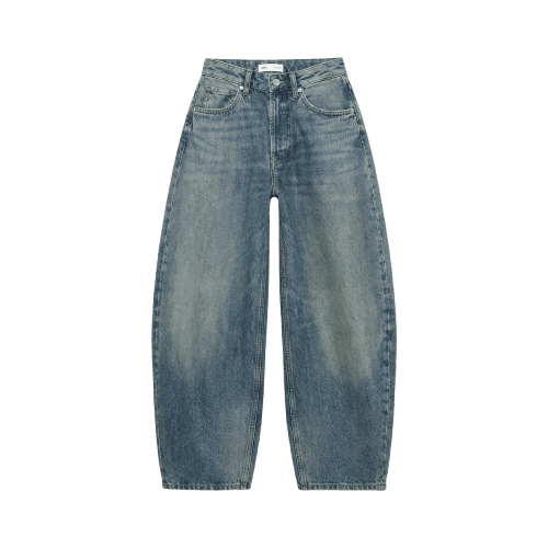 JEANS TRF BALLOON CINTURA MÉDIA