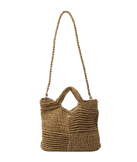 Tote Bag Mykonos Salinas Caramelo