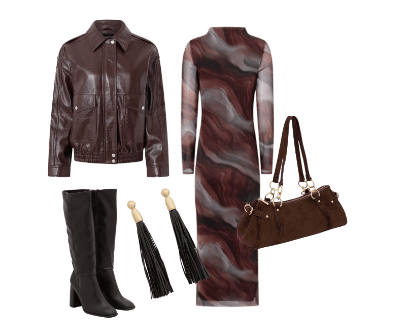 Look Dramático para Festa com amigos