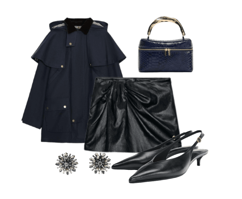 Look Dramático para Festa com amigos