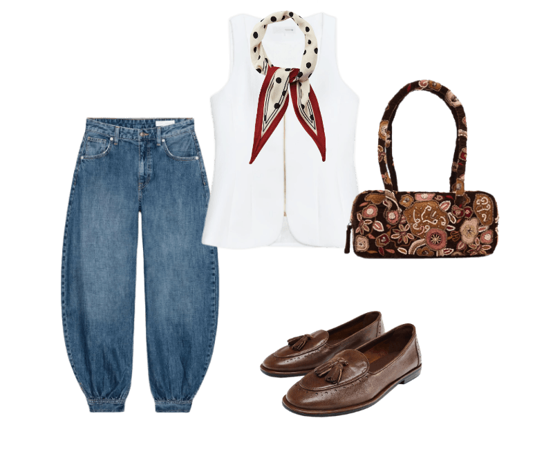 Look Magnético para Almoço com familia