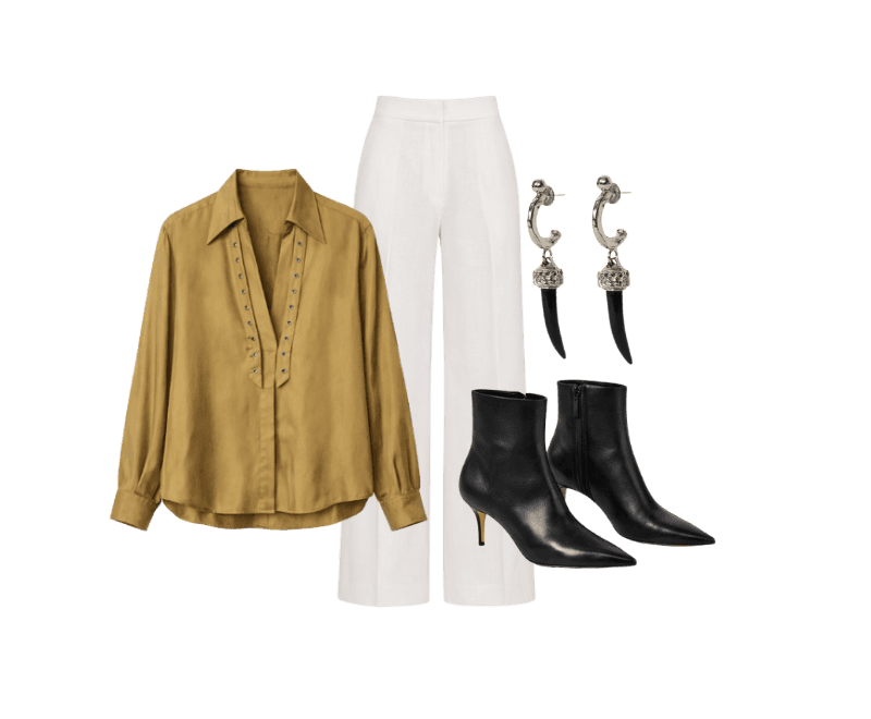 Look Dramático para Trabalho no escritório