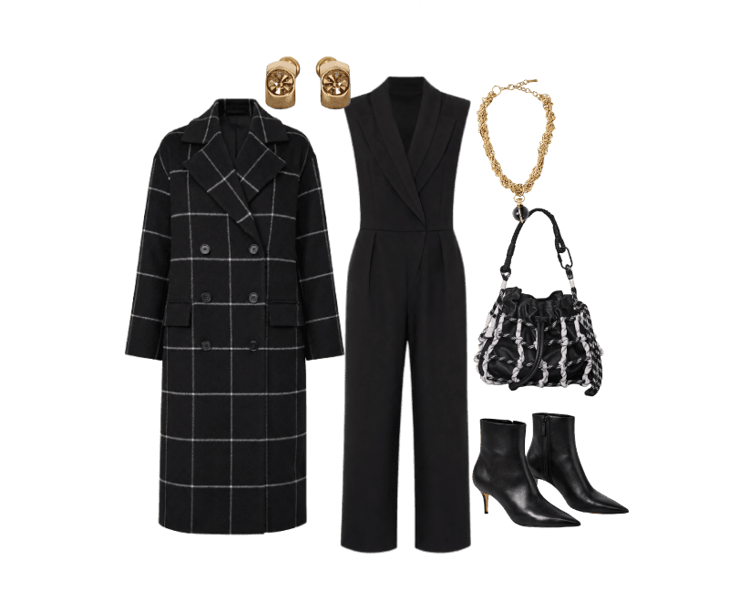 Look Dramático para Trabalho no escritório