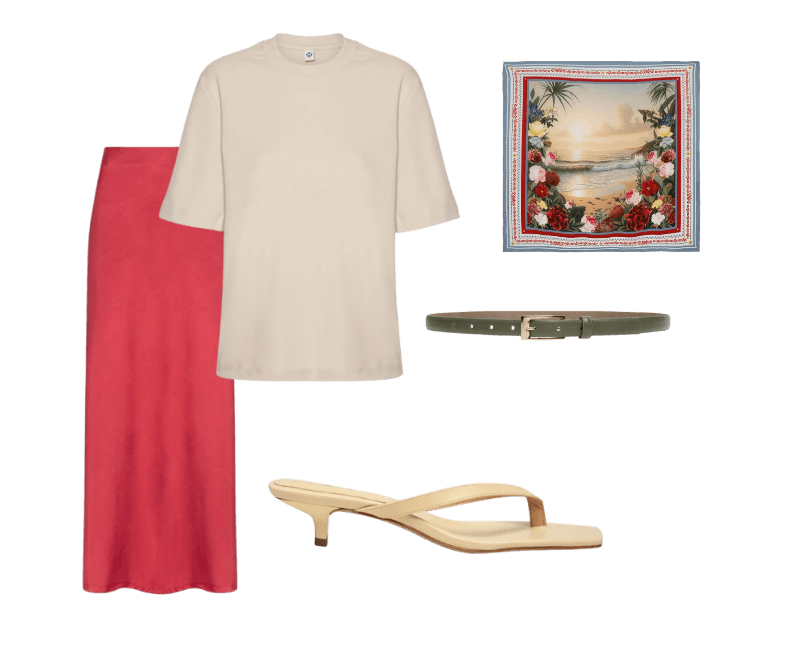 Look Magnético para Almoço com familia