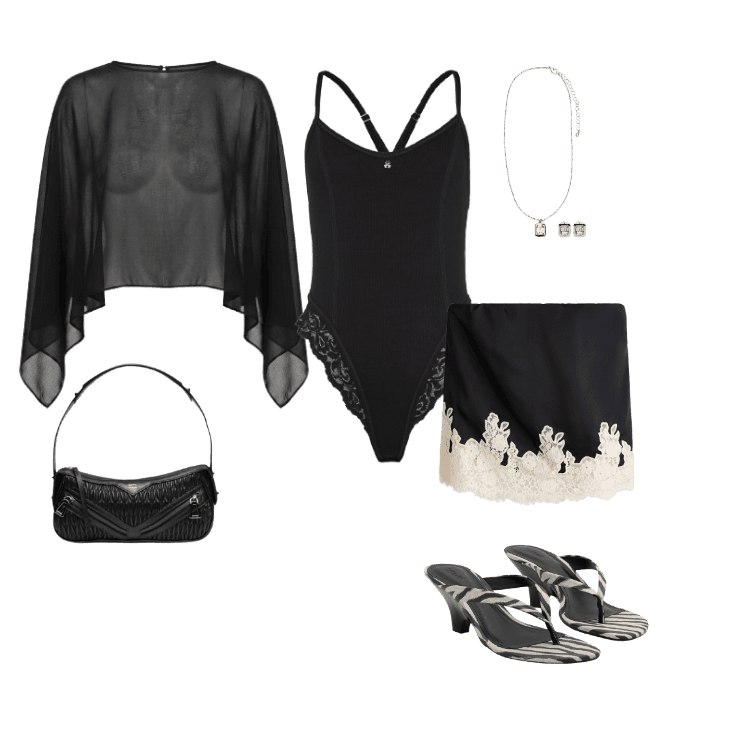 Look Magnético para Festa com amigos