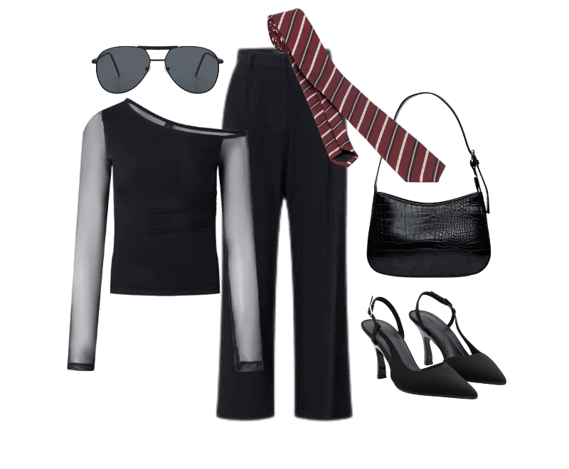 Look Dramático para Trabalho no escritório