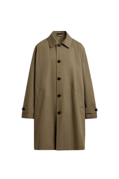 GABARDINA REGULAR FIT IMPERMEÁVEL