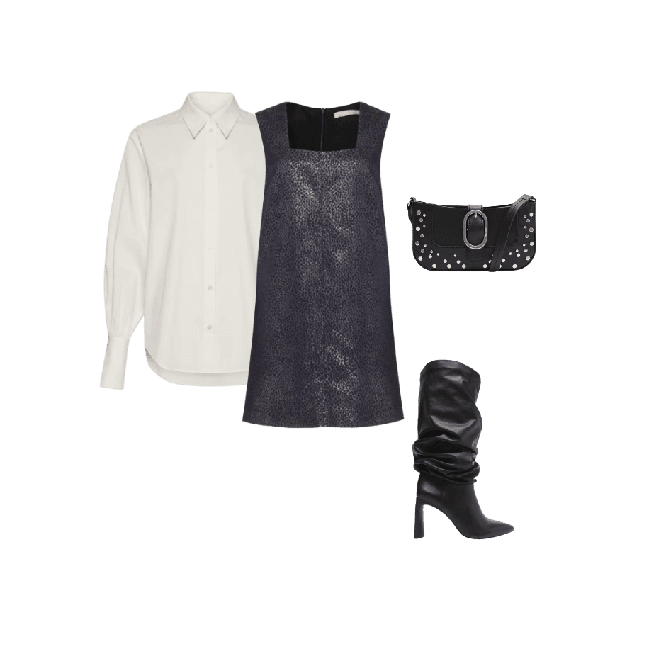 Look Dramático para Festa com amigos