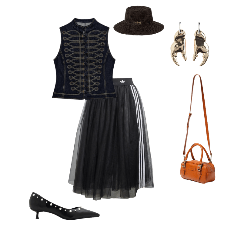Look Dramático para Festa com amigos