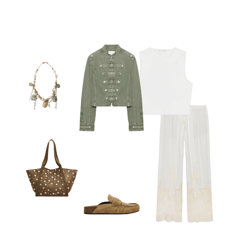 Look Dramático para Trabalho em casa