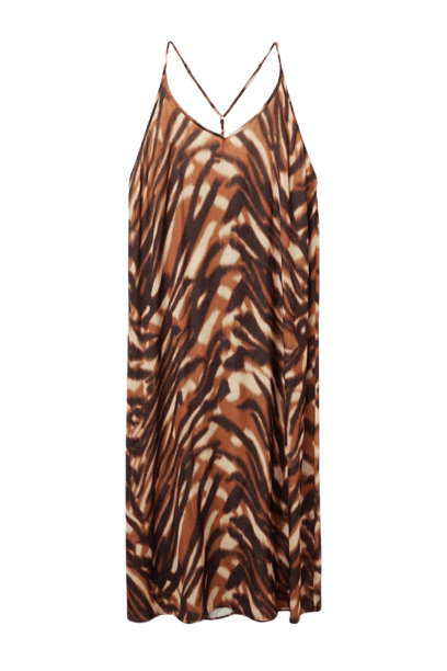 Vestido Longo Savage Shades - Marrom
