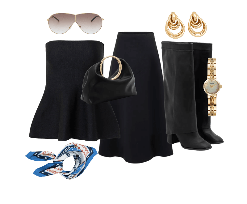 Look Dramático para Trabalho no escritório