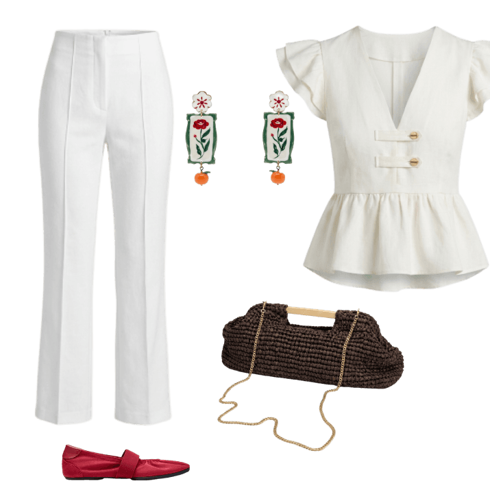 Look Elegante para Trabalho em casa