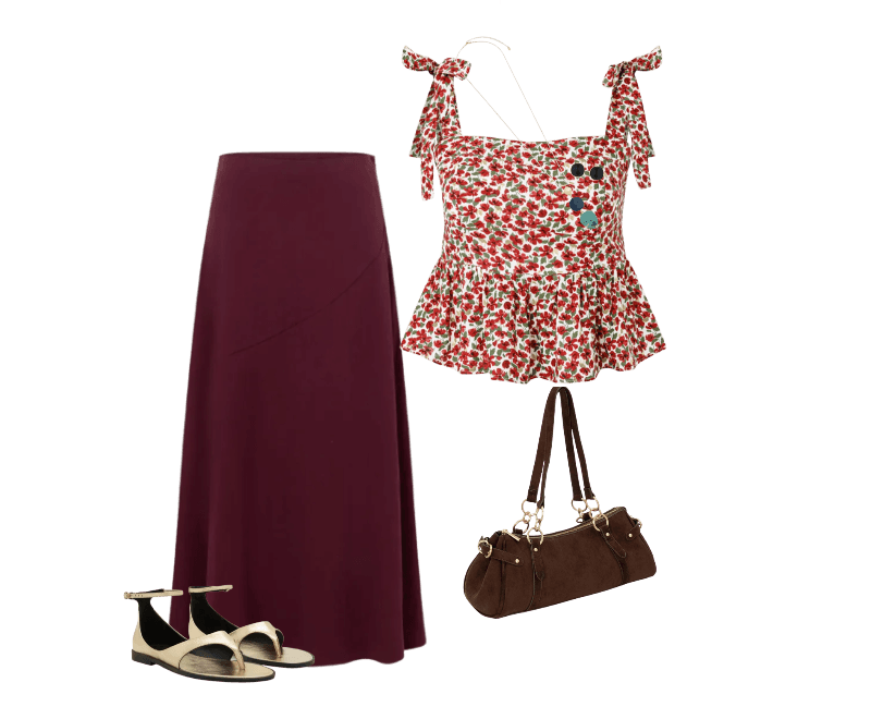 Look Romântico para Almoço com familia