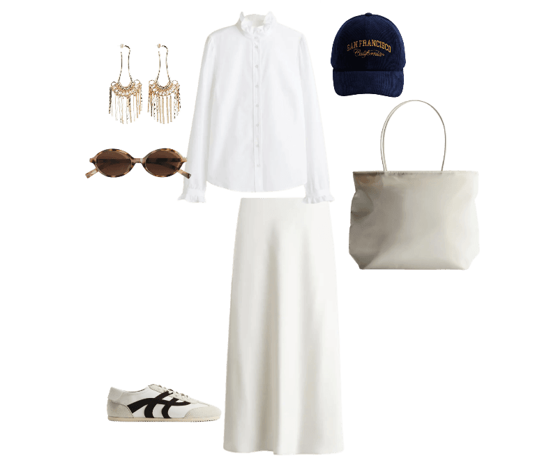 Look Natural para Almoço com familia