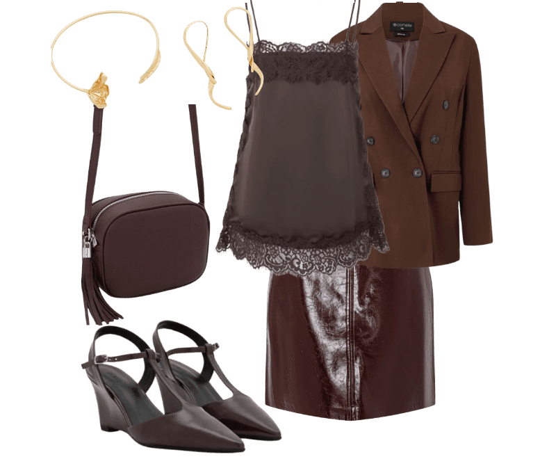 Look Magnético para Trabalho no escritório