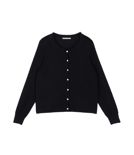 Cardigan Regular Básico em Tricô Curve & Plus Size