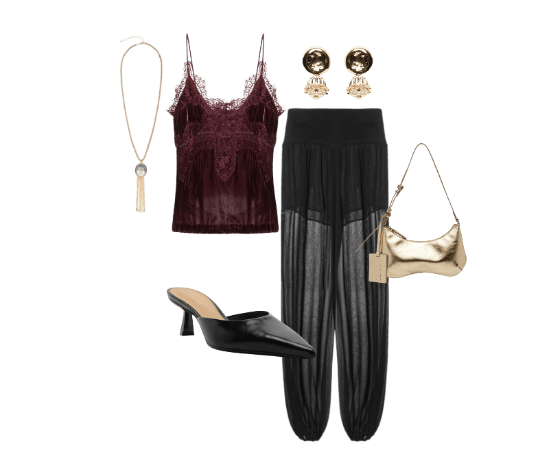 Look Magnético para Festa com amigos