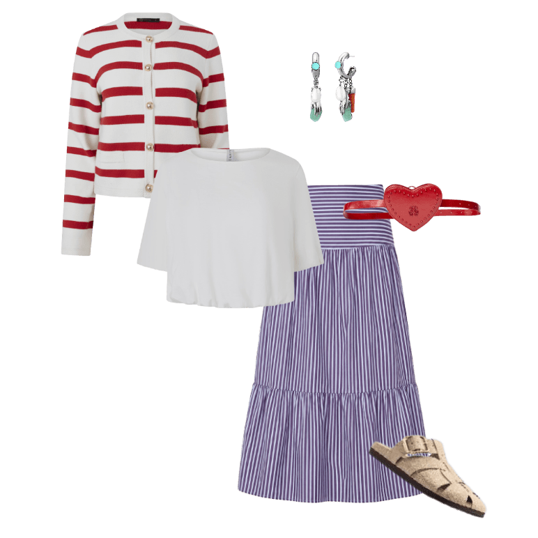 Look Romântico para Trabalho em casa