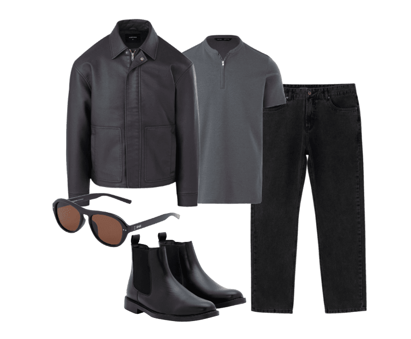 Look Dramático para Festa com amigos