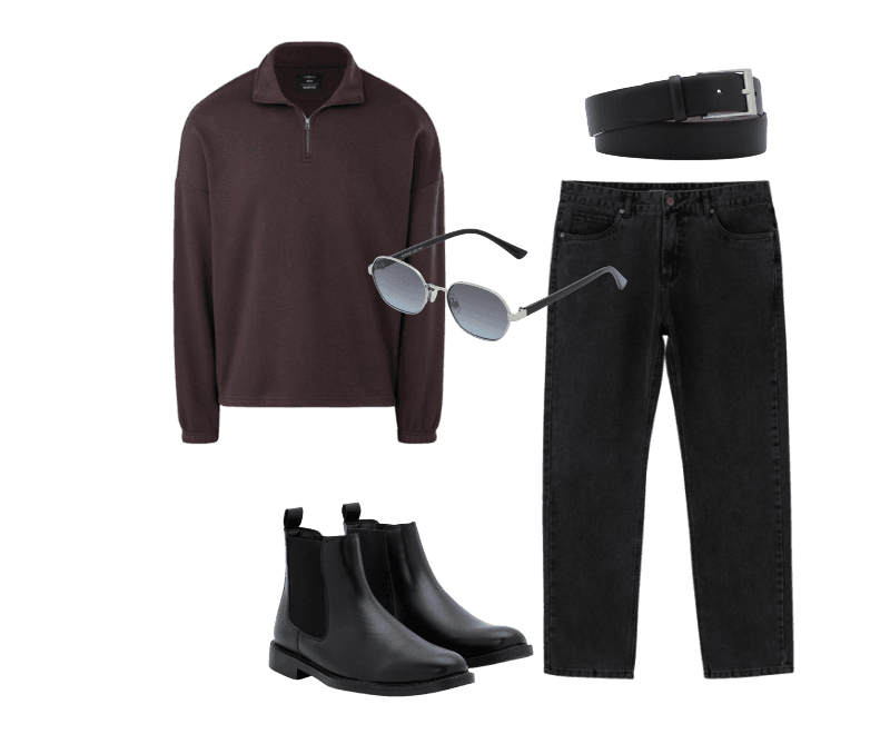 Look Dramático para Festa com amigos