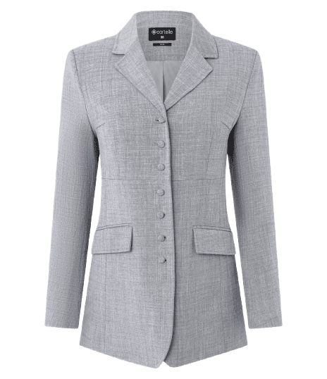 Blazer Estruturado de Alfaiataria com Abotoamento Frontal
