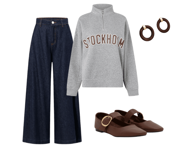 Look Esportivo para Almoço com familia