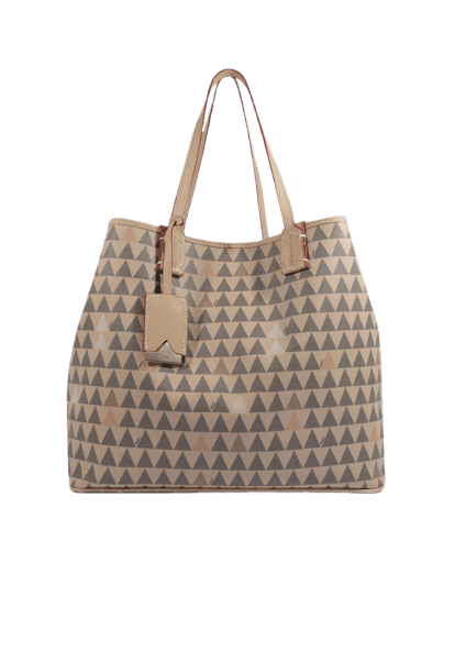 Bolsa Shopping Nina Triangle Bege