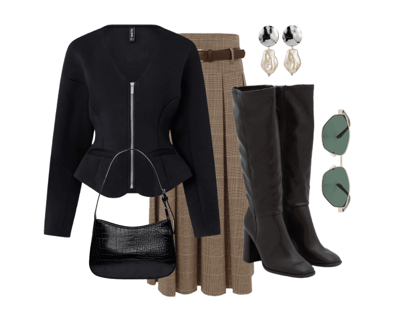 Look Dramático para Trabalho no escritório