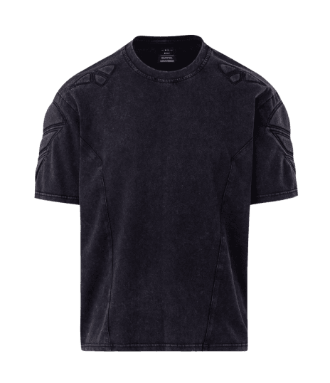 Camiseta Boxy Estonada com Ombreira