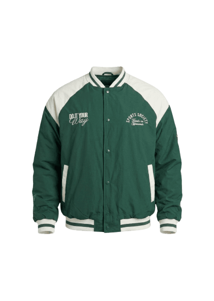 Jaqueta Bomber Esportiva Vintage