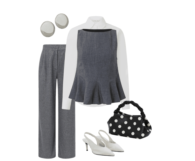 Look Magnético para Trabalho no escritório