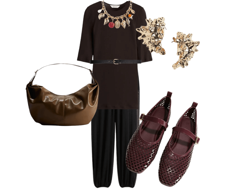 Look Dramático para Faculdade