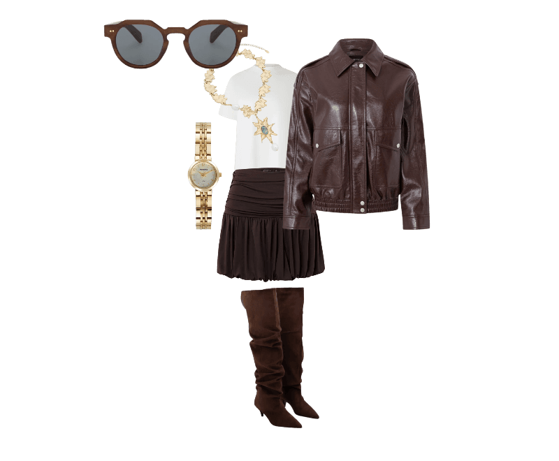 Look Dramático para Festa com amigos