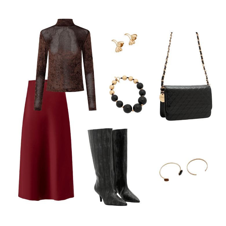 Look Dramático para Date
