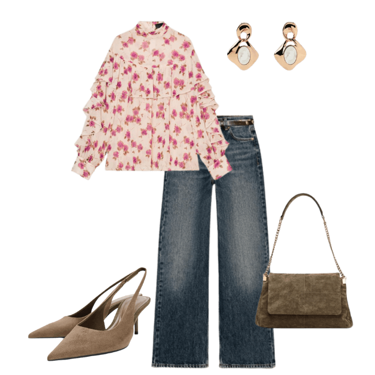 Look Romântico para Trabalho no escritório