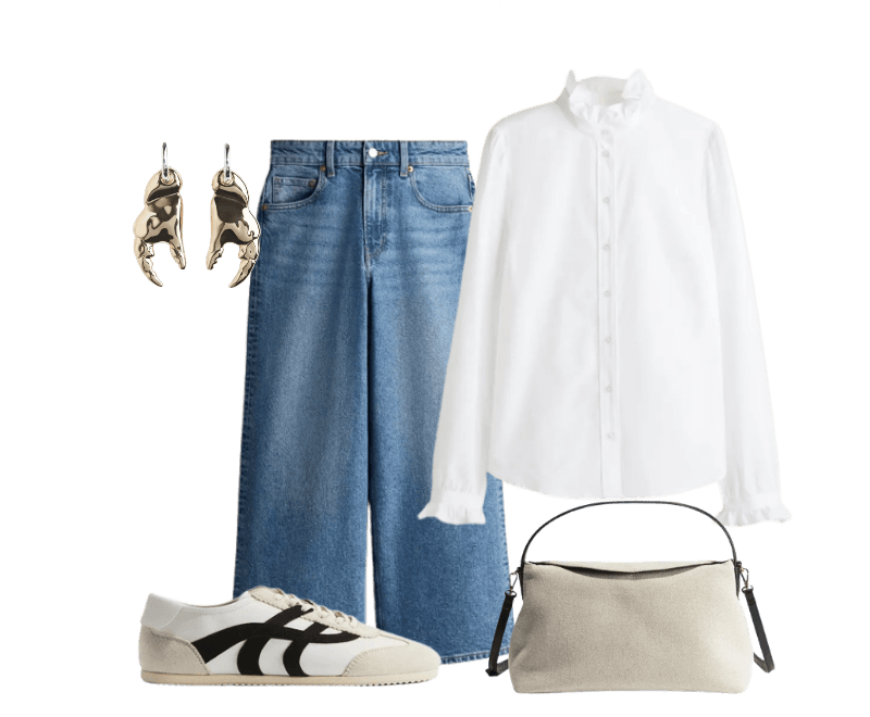 Look Contemporâneo para Passeio no parque