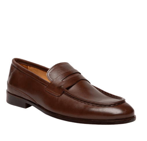 Sapato Masculino Mocassim Couro Mônaco Marrom Sergio K