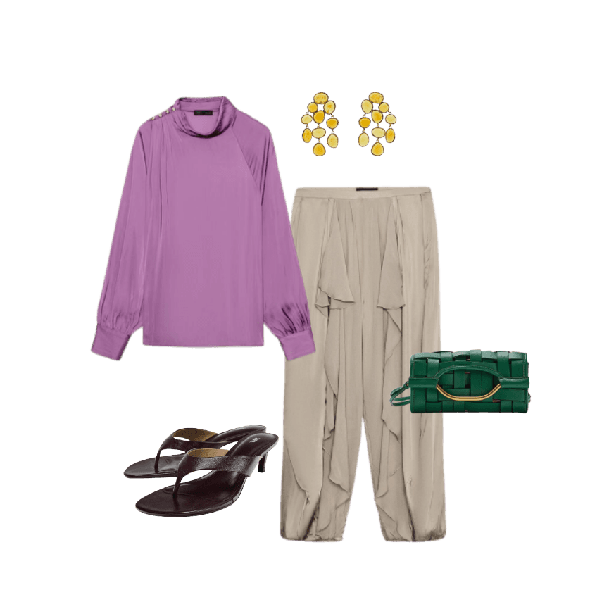 Look Dramático para Trabalho no escritório