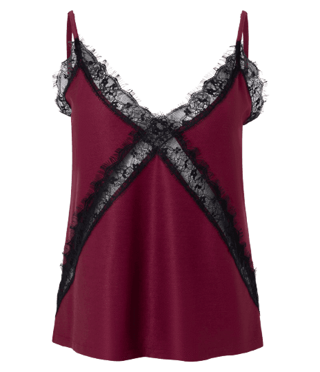 Blusa em Piquet com Renda Delicada Aplicada