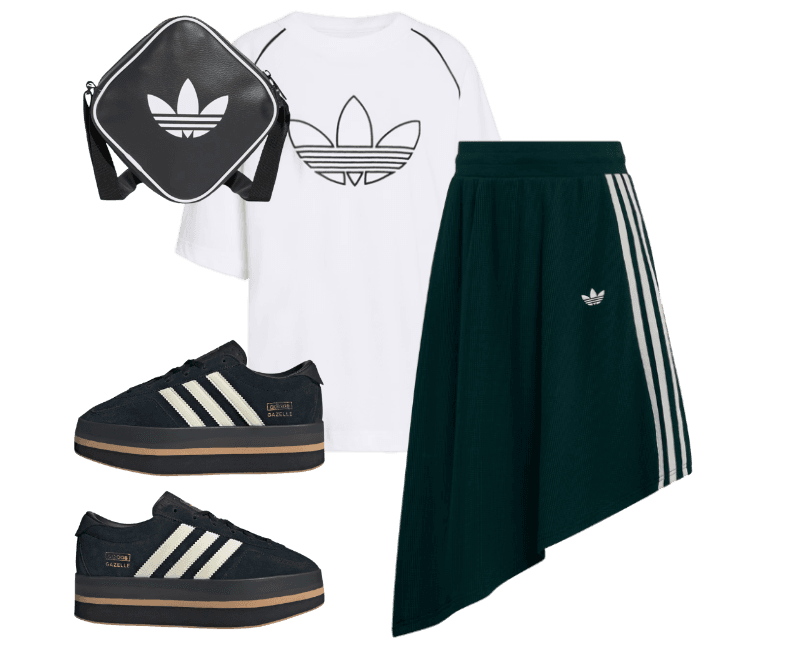 Look Contemporâneo para Passeio no parque